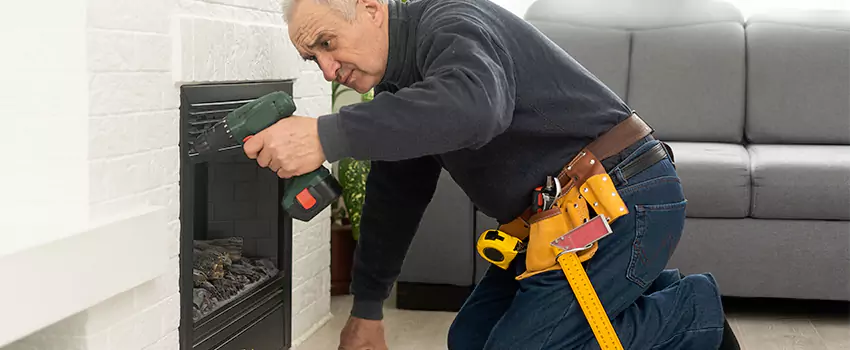 New Indoor Fireplace Installation in Stevens Point, Wisconsin