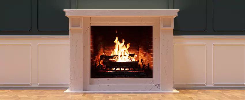 Open Flame Wood-Burning Fireplace Installation Services in Stevens Point, Wisconsin