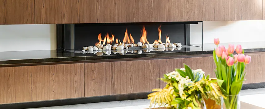 Double-height Fireplace Design Refurbishment in Stevens Point, Wisconsin